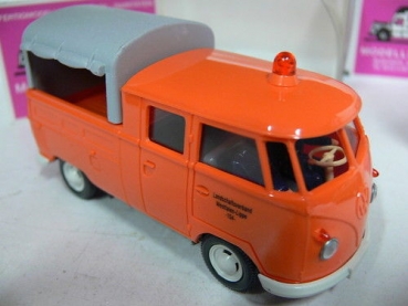 1/40 Wiking VW T1 mit Doka und 2 Personen Landschaftsverband Westf. 768 02