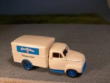 1/87 Brekina Opel Blitz Kasten Westfalen Pumpernickel 35291