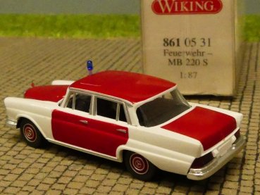 1/87 Wiking MB 220 S Feuerwehr 861 05