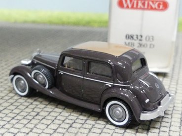 1/87 Wiking MB 260 D dunkelbraun 832 02 B