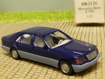 1/87 Wiking MB 500 SEL nachtblau 158 03