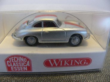 1/87 Wiking Porsche 356 Coupe silber Techno Classica Essen 814 04 B