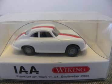 1/87 Wiking Porsche 356 Coupe IAA 2003 weiß 814 06 B