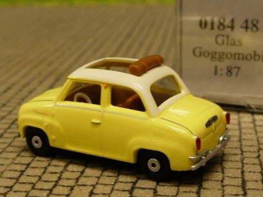 1/87 Wiking Glas Goggomobil mit Rolldach hellgelb 0184 48