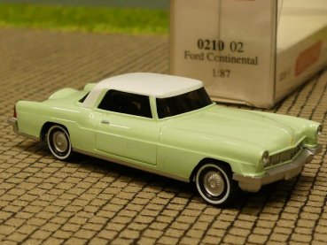 1/87 Wiking Ford Continental weißgrün mit weißem Dach 0210 02