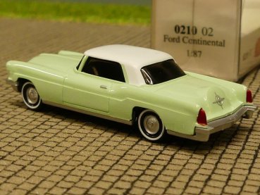 1/87 Wiking Ford Continental weißgrün mit weißem Dach 0210 02