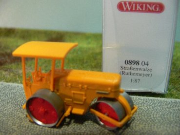 1/87 Wiking Ruthemeyer Straßenwalze 0898 04