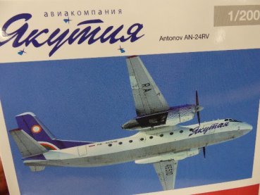 1/200 Herpa Yakutia Airlines Antonov AN-24RV 558839