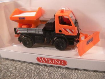 1/87 Wiking Unimog U20 Winterdienst 0646 05
