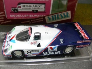 1/43 Vitesse Porsche 956 LeMans #8 Valvoline/Swap Shop