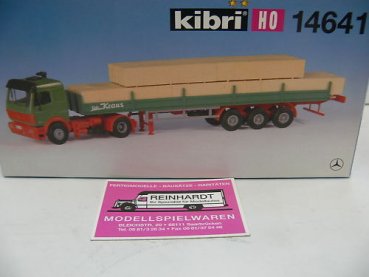 1/87 Kibri MB SK Sattelzug mit Holzladung 14641