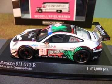 1/43 Minichamps Porsche 911 GT3 R Prospeed Competition Belcar 2011 400 118960