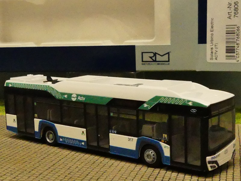 1/87 Rietze Solaris Urbino 12´19 electric ACTV ( I ) 76806