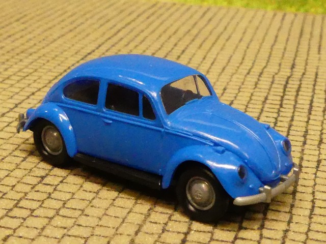 Modellspielwaren Reinhardt - 1/87 Brekina VW Käfer blau 25013