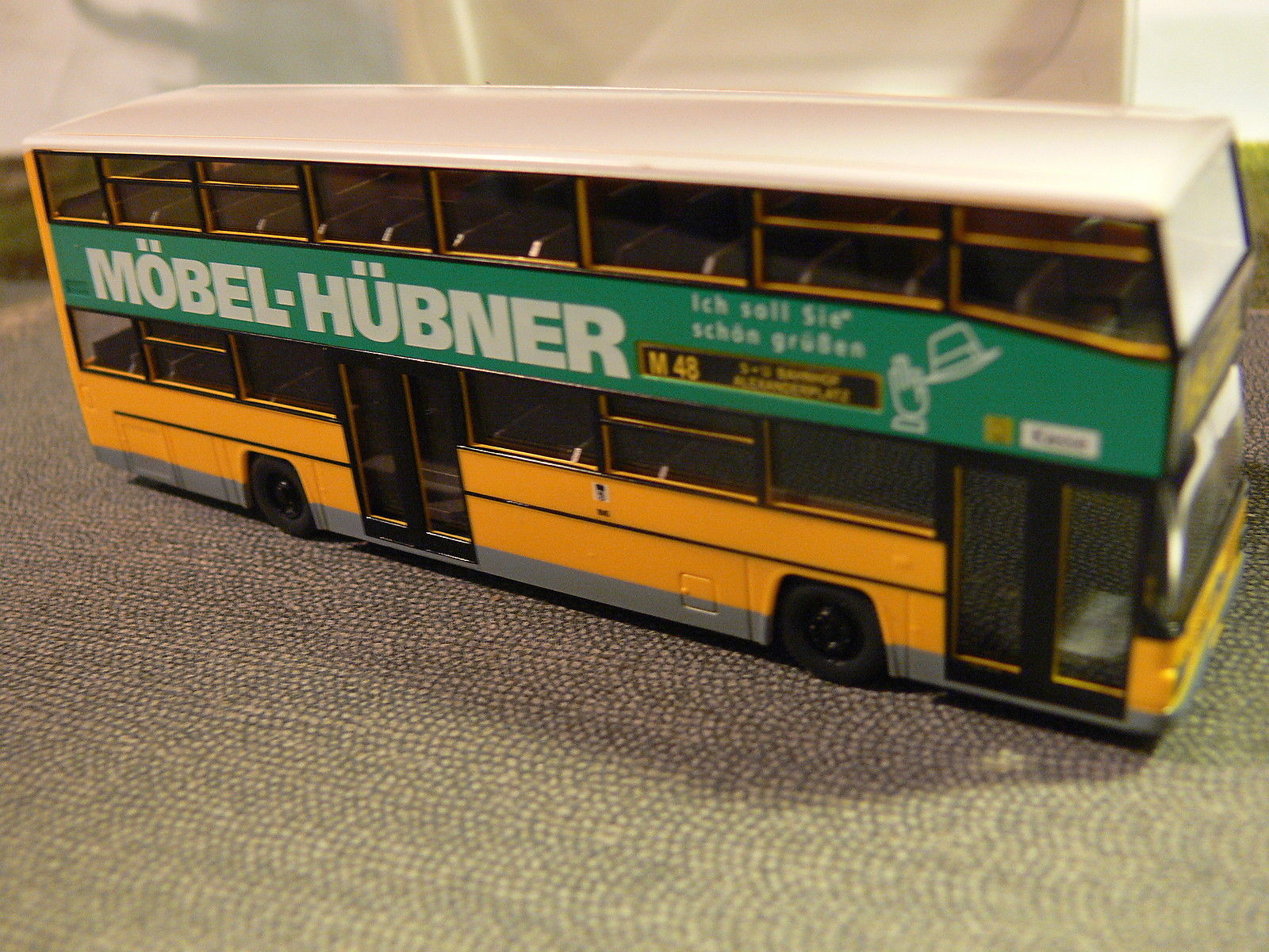 Modellspielwaren Reinhardt 1/87 Wiking Doppeldeckbus D