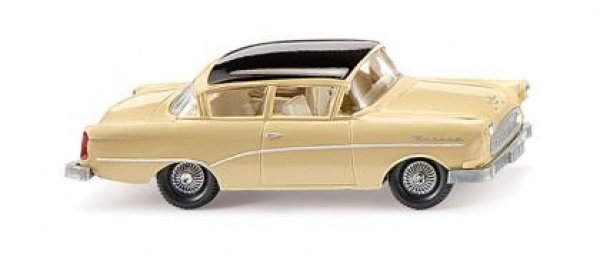 1/87 Wiking Opel Rekord P1 grünbeige mit schwarzem Dach  0080 39