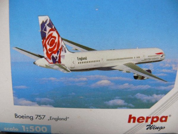 1/500 Herpa Boeing 757 British Airways England 503785