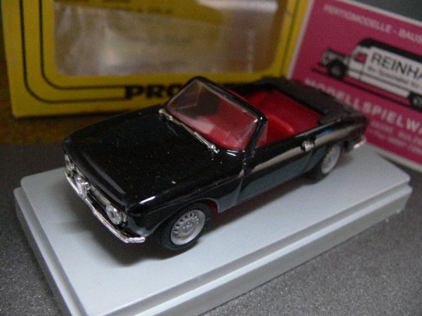 1/43 Progetto 073 Alfa Romeo Giulia GTC Open 1965 schwarz