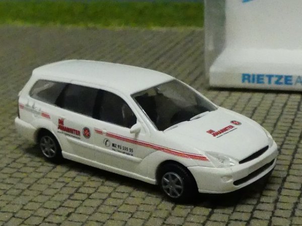 1/87 Rietze Ford Focus Kombi Die Johanniter Rheinhessen 50972