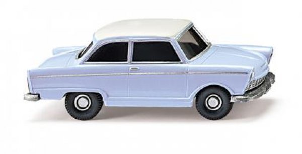 1/87 Wiking DKW Junior de Luxe pastellblau mit weißem Dach  0121 02