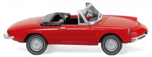 1/87 Wiking Alfa Romeo Spider rot 0206 01