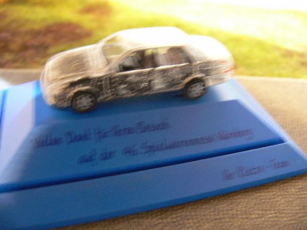 1/87 Rietze Ford Scorpio 46. Spielwarenmesse Nürnberg transparent