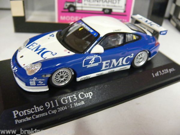 1/43 Minichamps Porsche 911 GT3 Cup 04 J. Hardt 400046204
