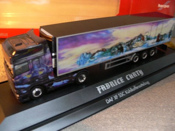 1/87 Herpa PC DAF XF SSC Fabrice Curty Sattelzug 120586