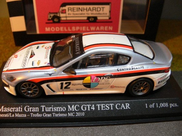 1/43 Minichamps Maserati Gran Turismo MC GT4 Sperati La Mazza Trofeo Granturismo MC 2010