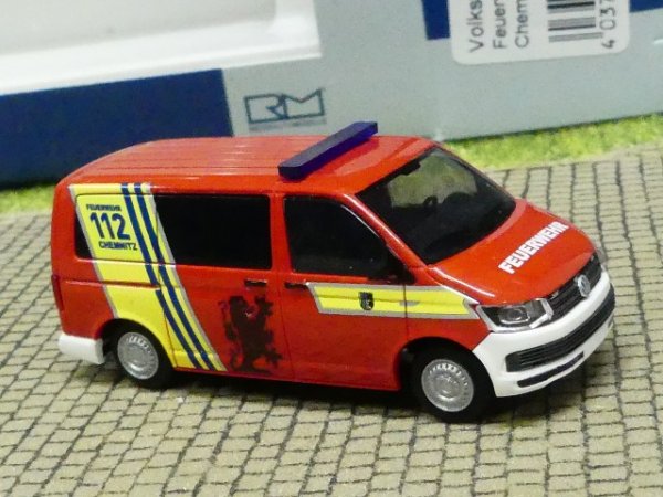 1/87 Rietze VW T6 Feuerwehr Chemnitz 53782