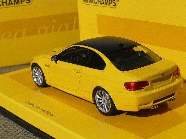 1/43 Minichamps BMW M3 2007 Linea Giallo No. 4  436 026320