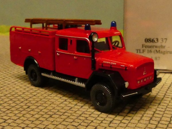 1/87 Wiking TLF Magirus Feuerwehr 0863 37