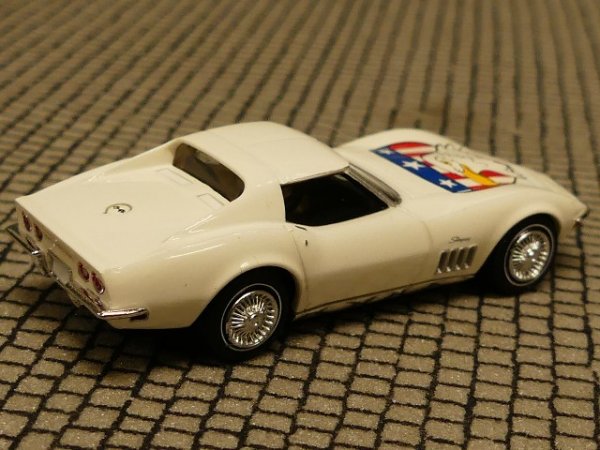 1/87 Brekina Corvette C3 weiß mit USA Adler 19979w