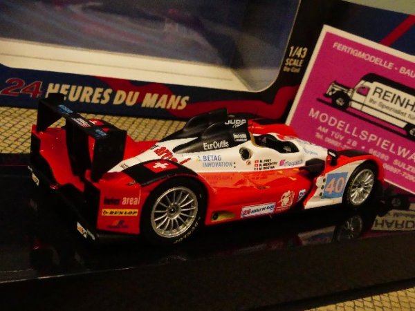 1/43 Ixo Oreca 03 Judd BMW LMP2 # 40 Le Mans 2011 LMM216