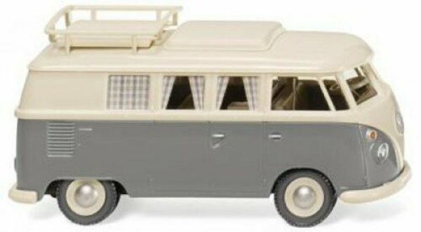 1/87 Wiking VW T1 Campingbus perlweiß/grau 0797 24