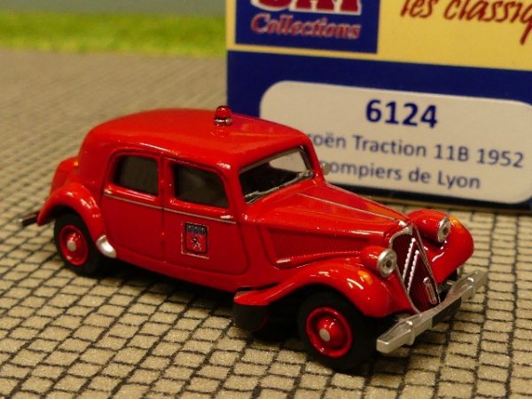 1/87 SAI Citroen Traction 11B Lyon Pompiers 6124