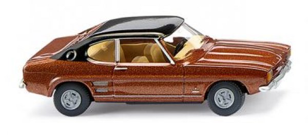 1/87 Wiking Ford Capri I  kupferbraun metallic mit schwarzem Dach 0821 08