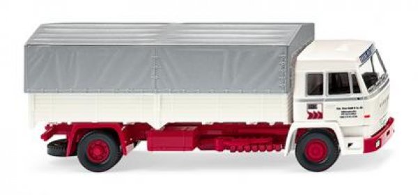 1/87 Wiking Büssing BS 16 L Pritschen-LKW Bruns 0849 11