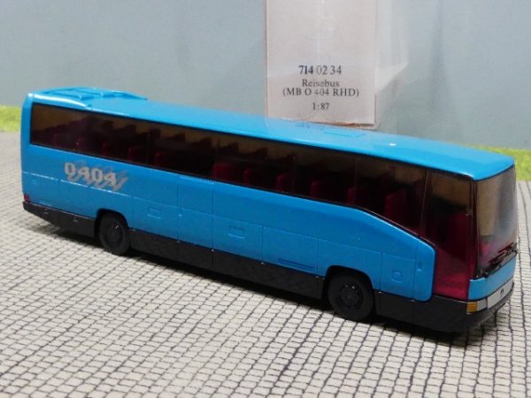 1/87 Wiking MB O 404 türkis Sonderpreis 714 02