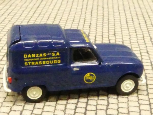 1/87 Brekina Renault R4 Fourgonette Danzas Strasbourg F 14740