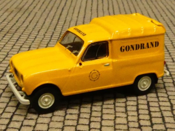 1/87 Brekina Renault R4 Fourgonette Gondrand 14726