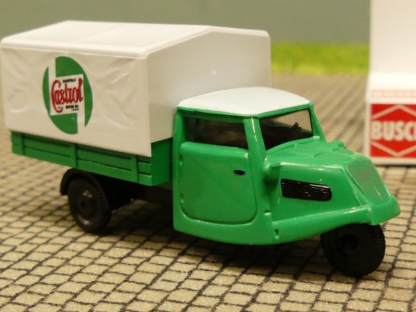 1/87 Busch Tempo Dreirad Castrol 40606