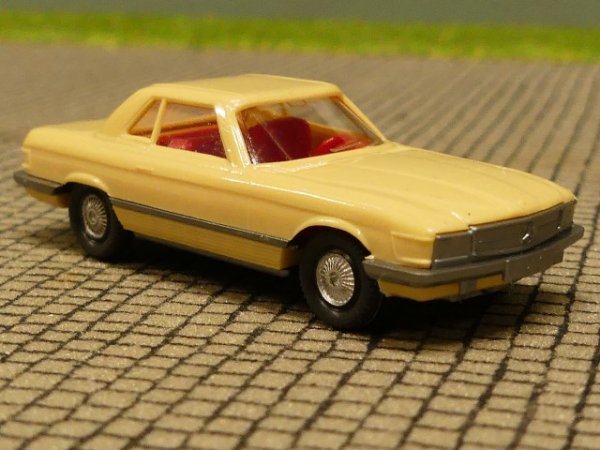 1/87 Wiking MB 350 SL creme Innenaustattung hellrot 140 8A