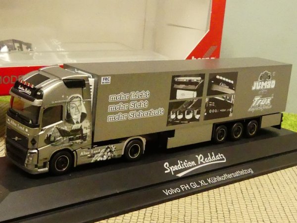 1/87 Herpa Volvo FH Gl. XL Raddatz Jork Kühlkoffer S2 122092