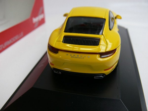 1/43 Herpa Porsche 911 Carrera 4 gelb