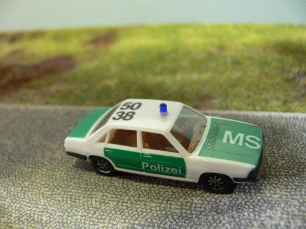 1/87 Herpa Audi 100 Polizei MS 5038 Münster #6  in Faltbox