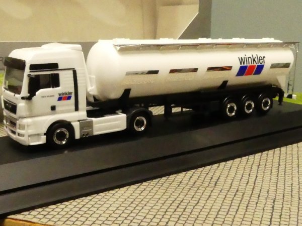 1/87 Herpa MAN TGX Winkler Tanksattelzug