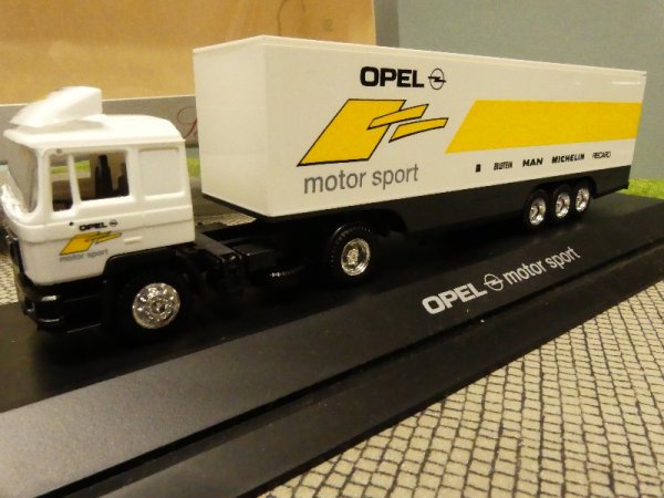 1/87 Herpa MAN F90 OPEL Motor Sport