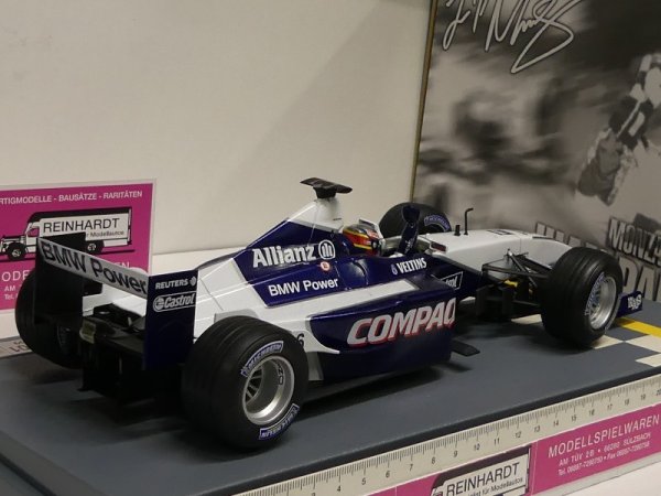 1/18 Hot Wheels Williams F1 Team Monza 2001 Limited Edition Juan Pablo Montoya 56509