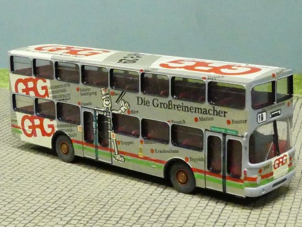 1/87 MAN SD 200 BVG Berlin - GRG Die Großreinemacher - mit Decal gefertigt